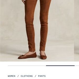 Polo by Ralph Lauren Brown Skinny Pants